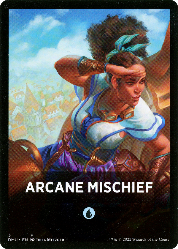 Arcane Mischief (FDMU-003) - Dominaria United Jumpstart Front Cards Foil