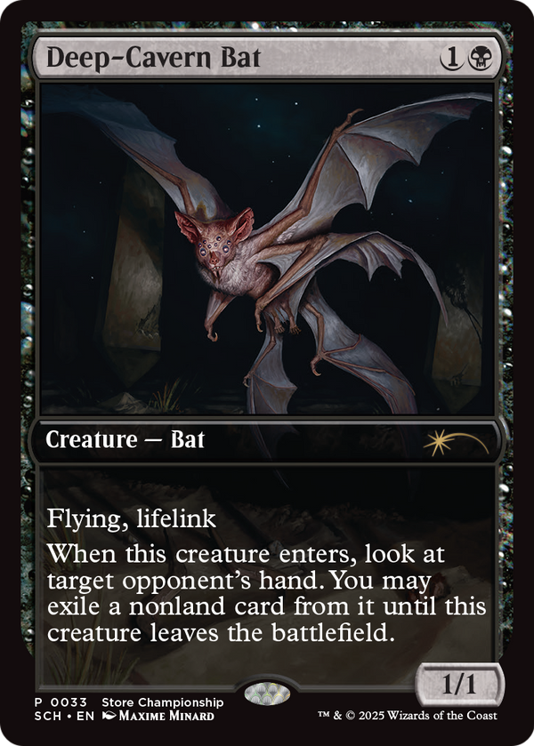 Deep-Cavern Bat (GAME-033) - Store Championships