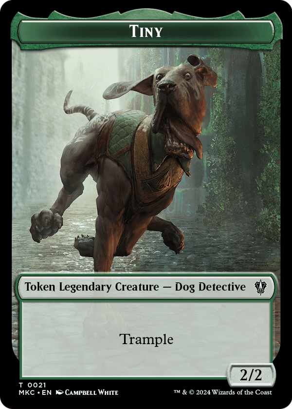 Tiny (TMKC-021) - Murders at Karlov Manor Commander Tokens