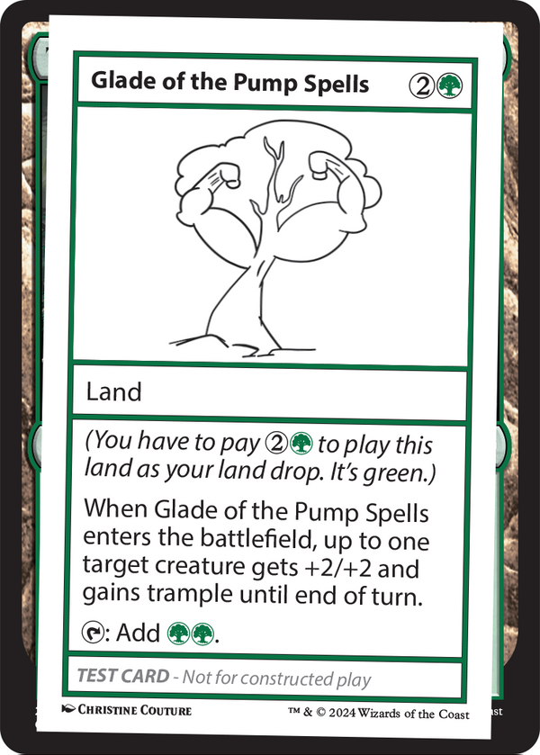 Glade of the Pump Spells (MB2PC-) - Mystery Booster 2