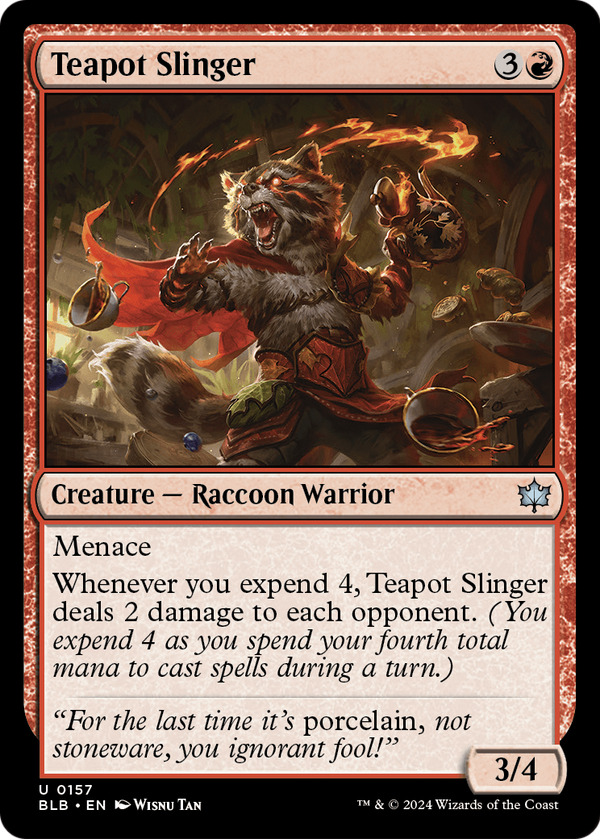 Teapot Slinger (BLB-157) - Bloomburrow Foil