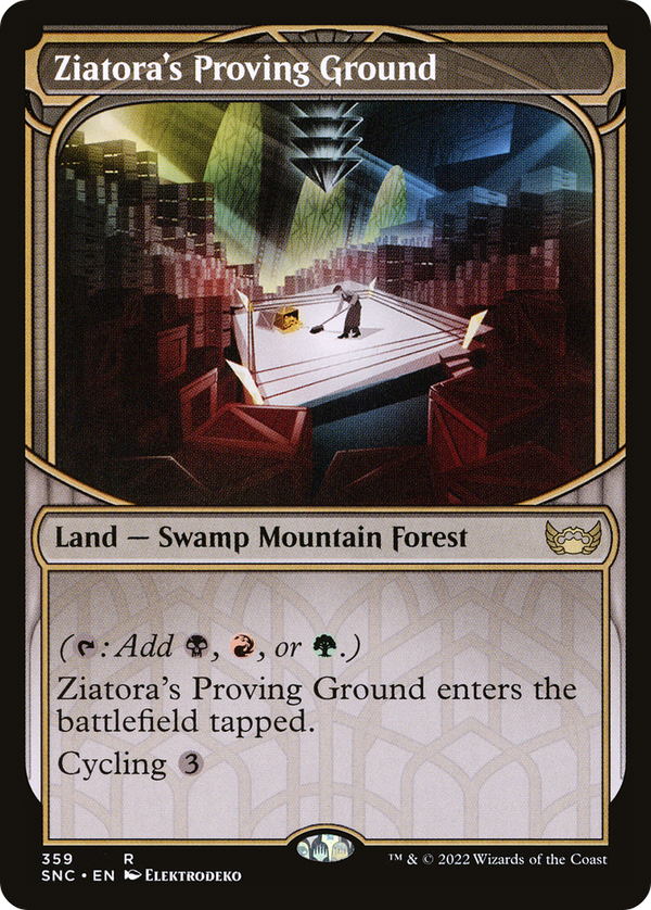 Ziatora's Proving Ground (Showcase) (SNC-359) - Streets of New Capenna: (Showcase)
