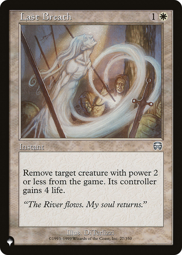 Last Breath (LIST-MMQ-27) - The List
