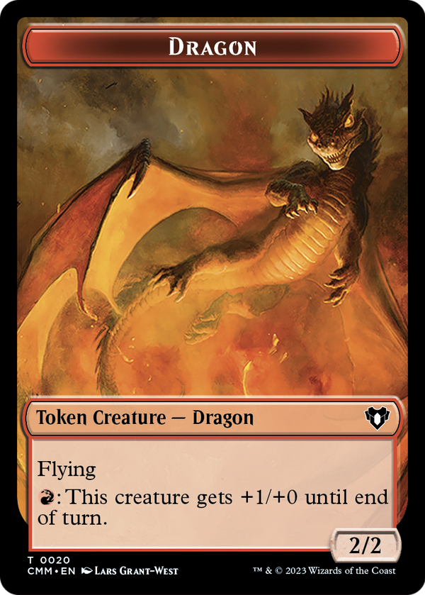 Dragon (TCMM-020) - Commander Masters Tokens