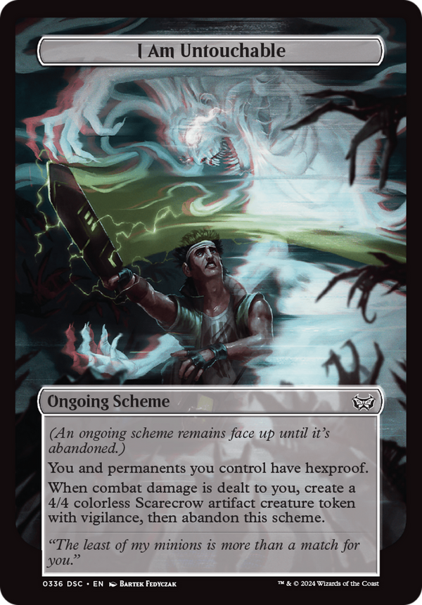 I Am Untouchable (Full Art) (A:DSC-336) - Duskmourn: House of Horror Commander