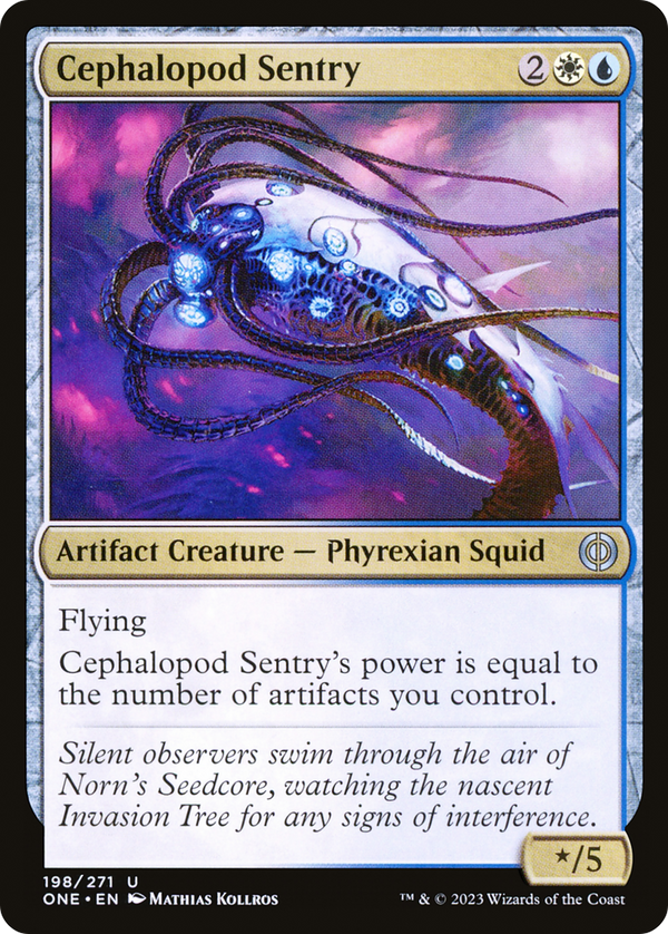 Cephalopod Sentry (ONE-198) - Phyrexia: All Will Be One