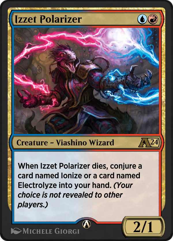Izzet Polarizer (YMKM-024) - Alchemy: Murders at Karlov Manor