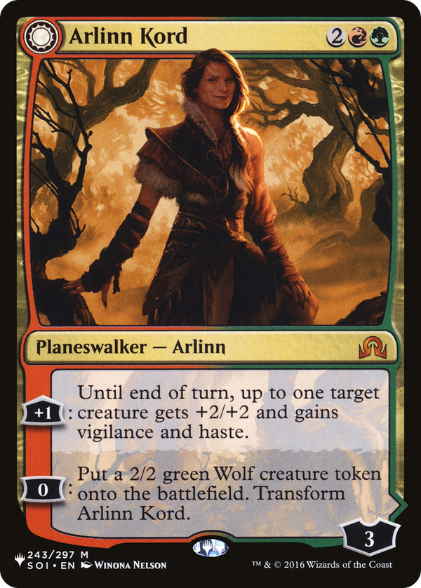Arlinn Kord (LIST-SOI-243) - The List: (Double Faced Transform)