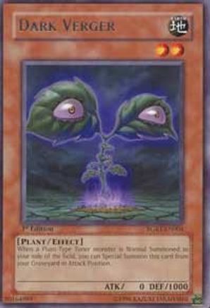 Dark Verger (RGBT-EN004) - Raging Battle 1st Edition