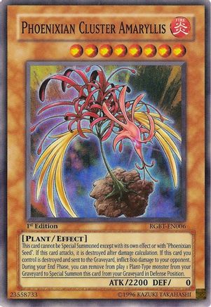 Phoenixian Cluster Amaryllis (RGBT-EN006) - Raging Battle Unlimited