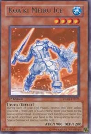 Koa'ki Meiru Ice (RGBT-EN025) - Raging Battle 1st Edition