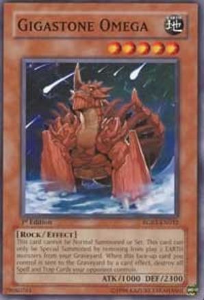 Gigastone Omega (RGBT-EN032) - Raging Battle Unlimited