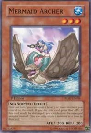Mermaid Archer (RGBT-EN036) - Raging Battle 1st Edition