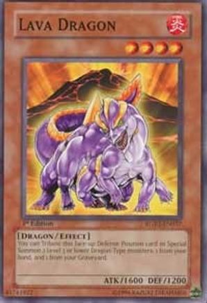 Lava Dragon (RGBT-EN037) - Raging Battle 1st Edition