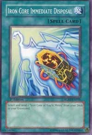 Iron Core Immediate Disposal (RGBT-EN056) - Raging Battle 1st Edition