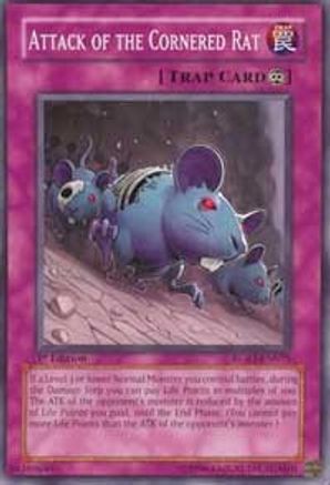 Attack of the Cornered Rat (RGBT-EN075) - Raging Battle 1st Edition