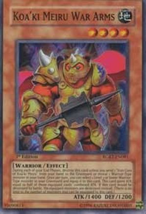 Koa'ki Meiru War Arms (RGBT-EN081) - Raging Battle 1st Edition