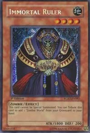 Immortal Ruler (RGBT-EN082) - Raging Battle 1st Edition