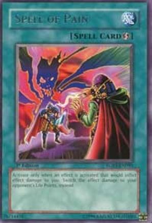 Spell of Pain (RGBT-EN090) - Raging Battle 1st Edition