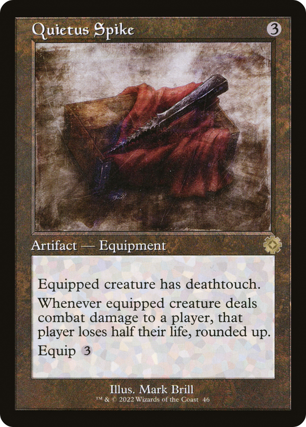 Quietus Spike (BRR-046) - The Brothers' War Retro Artifacts