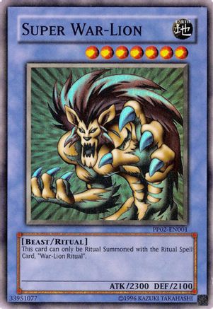 Super War-Lion (PP02-EN001) - Premium Pack 2 Unlimited