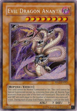 Evil Dragon Ananta (PP02-EN017) - Premium Pack 2 Unlimited