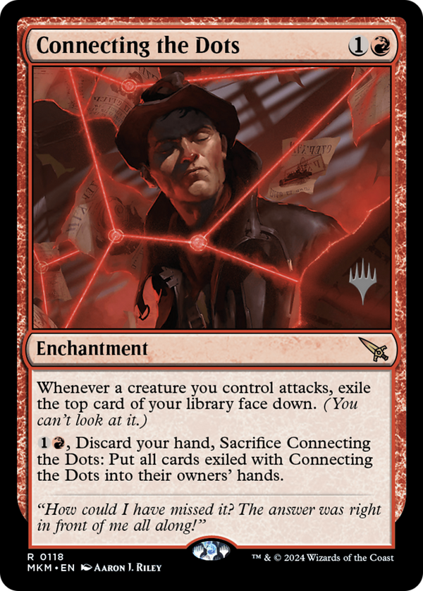 Connecting the Dots (PPMKM-118) - Murders at Karlov Manor Promos Foil