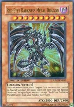 Red-Eyes Darkness Metal Dragon (JUMP-EN030) - Shonen Jump Magazine Promos Limited