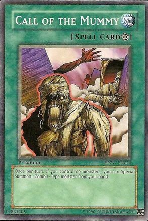 Call of the Mummy (SDZW-EN024) - Structure Deck: Zombie World 1st Edition