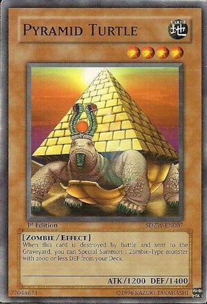 Pyramid Turtle (SDZW-EN007) - Structure Deck: Zombie World 1st Edition