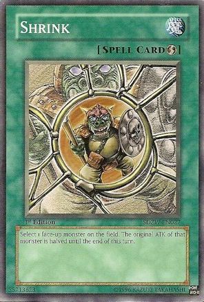 Shrink (SDZW-EN027) - Structure Deck: Zombie World 1st Edition