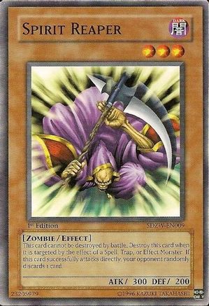 Spirit Reaper (SDZW-EN009) - Structure Deck: Zombie World 1st Edition