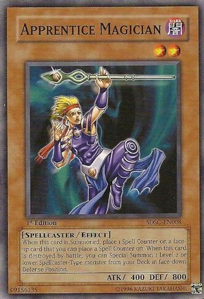 Apprentice Magician (SDSC-EN008) - Structure Deck: Spellcaster's Command Unlimited