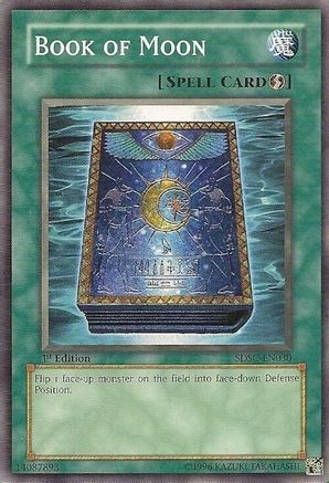 Book of Moon (SDSC-EN030) - Structure Deck: Spellcaster's Command 1st Edition