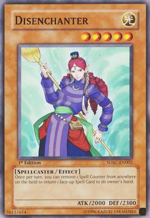Disenchanter (SDSC-EN002) - Structure Deck: Spellcaster's Command Unlimited