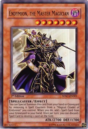 Endymion, The Master Magician (SDSC-EN001) - Structure Deck: Spellcaster's Command Unlimited