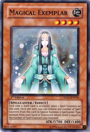 Magical Exemplar (SDSC-EN018) - Structure Deck: Spellcaster's Command 1st Edition