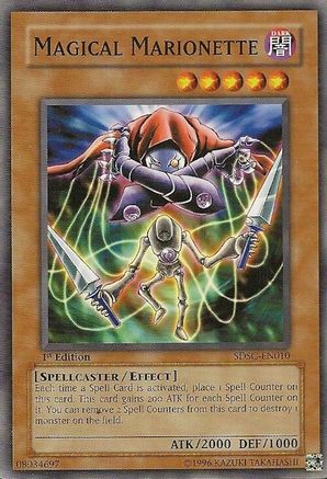 Magical Marionette (SDSC-EN010) - Structure Deck: Spellcaster's Command 1st Edition