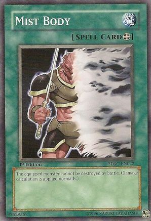 Mist Body (SDSC-EN022) - Structure Deck: Spellcaster's Command 1st Edition
