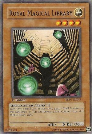 Royal Magical Library (SDSC-EN013) - Structure Deck: Spellcaster's Command Unlimited