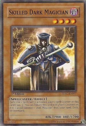 Skilled Dark Magician (SDSC-EN007) - Structure Deck: Spellcaster's Command Unlimited