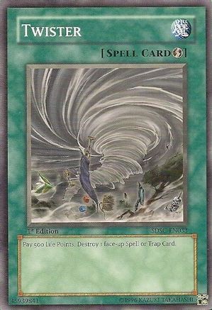 Twister (SDSC-EN033) - Structure Deck: Spellcaster's Command 1st Edition