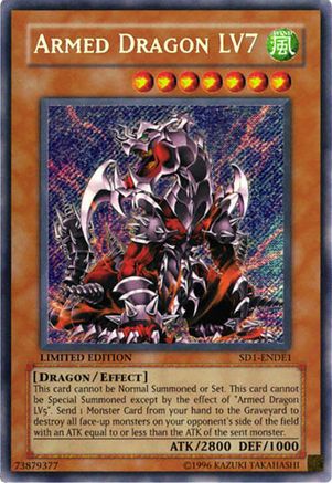 Armed Dragon Lv7 (SD1-ENDE1) - Structure Deck: Deluxe Edition Limited