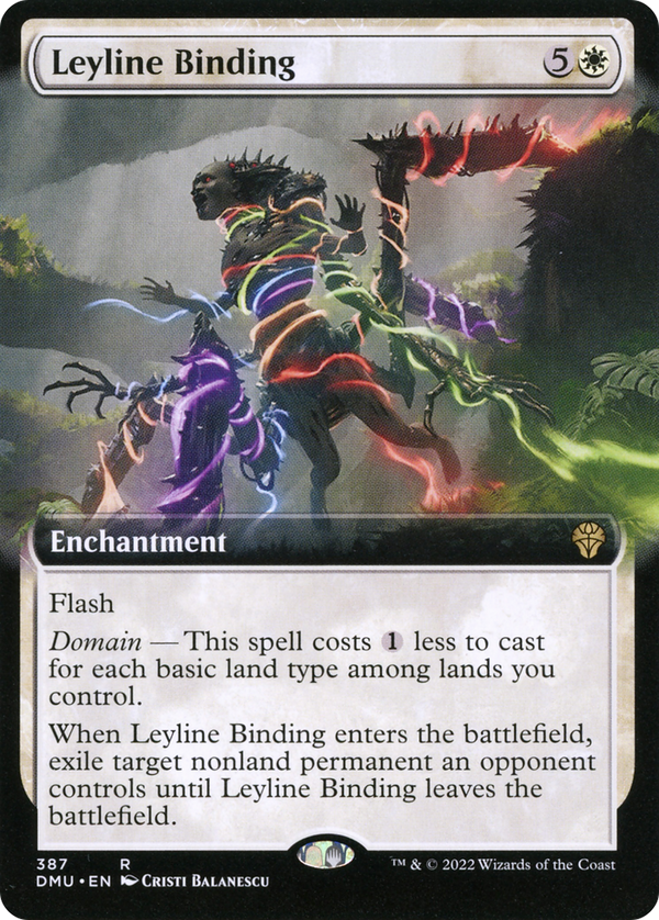 Leyline Binding (Extended Art) (DMU-387) - Dominaria United: (Extended Art)