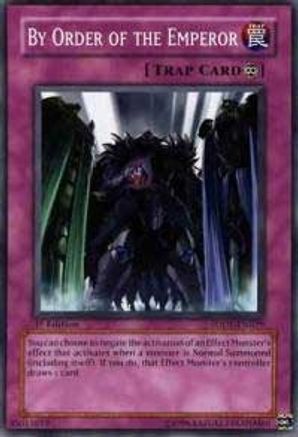 By Order of the Emperor (SDDE-EN029) - Structure Deck: The Dark Emperor Unlimited