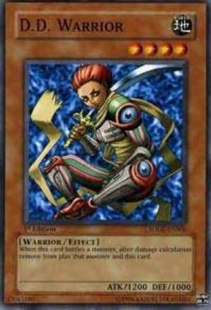 D.D. Warrior (SDDE-EN006) - Structure Deck: The Dark Emperor 1st Edition