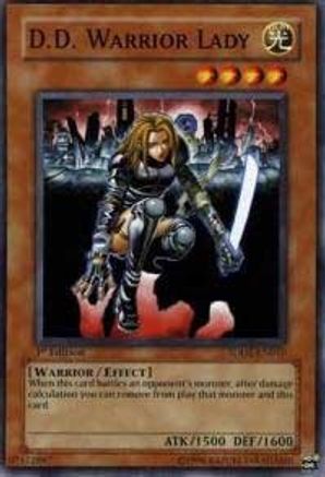 D.D. Warrior Lady (SDDE-EN010) - Structure Deck: The Dark Emperor Unlimited