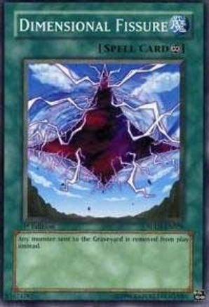 Dimensional Fissure (SDDE-EN028) - Structure Deck: The Dark Emperor Unlimited