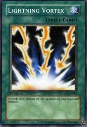 Lightning Vortex (SDDE-EN026) - Structure Deck: The Dark Emperor 1st Edition