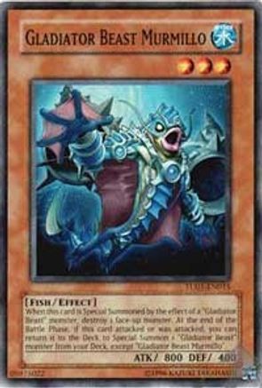 Gladiator Beast Murmillo (TU01-EN015) - Turbo Pack Booster One Pack Unlimited